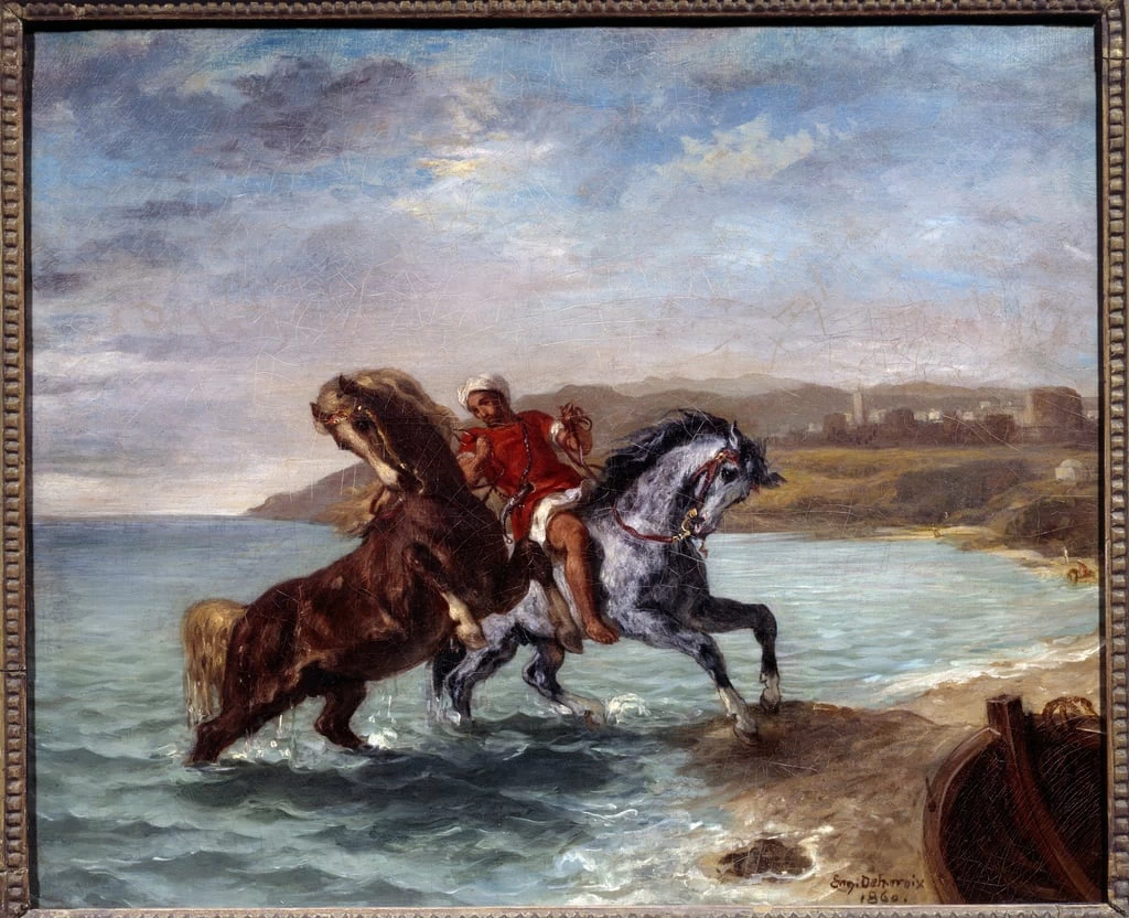 Cavalli che escono dal mare - The Phillips Collection, Washington